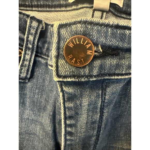 William Rast Women’s Jeans Blue 30 Super High Skinny Waist Junior Gray Lining - Picture 6 of 16